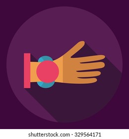Flat modern design with shadow  Icon Gadgets