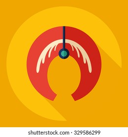 Flat modern design with shadow  Icon attribute