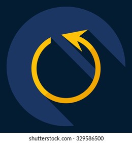 Flat modern design with shadow  Icon iteration
