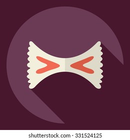 Flat modern design with shadow  Icon pasta