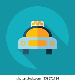 Flat modern design with shadow Icon  