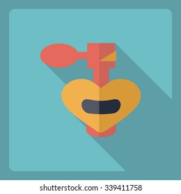 Flat modern design with shadow  Icon deodorant