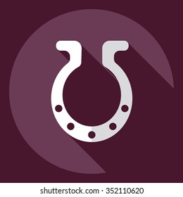 Flat modern design with shadow  Icon Casino Jackpot