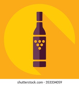 Flat modern design with shadow  Icon spice