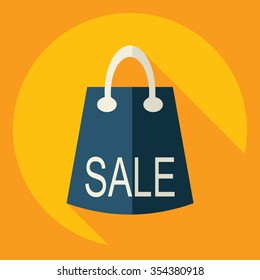 Flat modern design with shadow  Icon sale