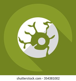 Flat modern design with shadow  Icon potion