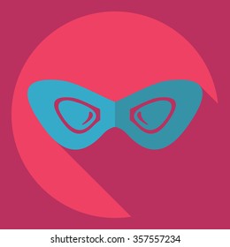 Flat modern design with shadow  Icon Sun glasses