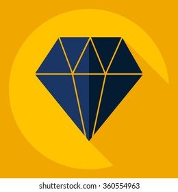 Flat modern design with shadow  Icon slots