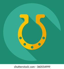 Flat modern design with shadow  Icon Casino Jackpot