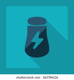 Flat modern design with shadow  Icon Sports nutrition