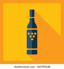 Flat modern design with shadow  Icon spice
