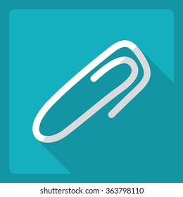 Flat modern design with shadow  Icon