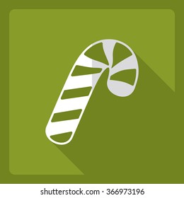 Flat modern design with shadow  Icon candy