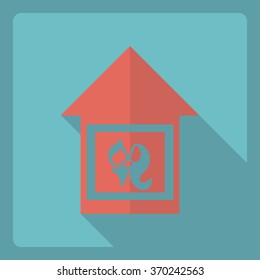 Flat modern design with shadow  Icon babies