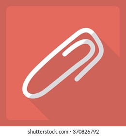 Flat modern design with shadow  Icon