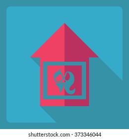 Flat modern design with shadow  Icon babies