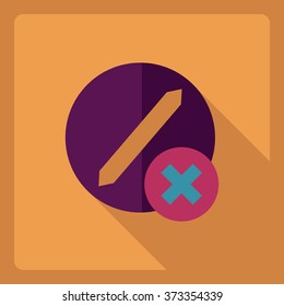 Flat modern design with shadow  Icon pills