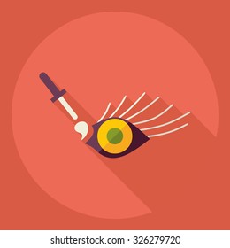 Flat modern design with shadow  IconEye drops