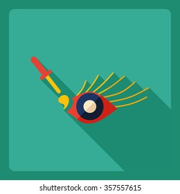 Flat modern design with shadow  IconEye drops
