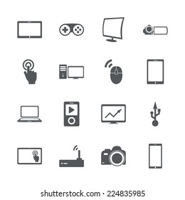 Flat modern design with shadow icons for web design and mobile applications, SEO. search Engine Optimization: technology