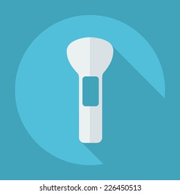 Flat modern design with shadow icons for web design and mobile applications, SEO. search Engine Optimization:  Powder Brush