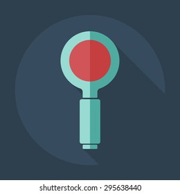 Flat modern design with shadow icons business icon