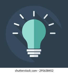 Flat modern design with shadow icons business icon