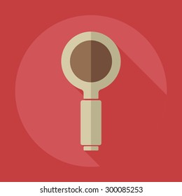 Flat modern design with shadow icons business icon