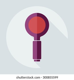 Flat modern design with shadow icons business icon