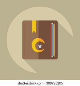 Flat modern design with shadow icons Curran