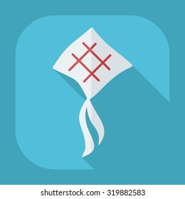 Flat modern design with shadow icons ramadan