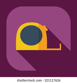 Flat modern design with shadow icons roulette