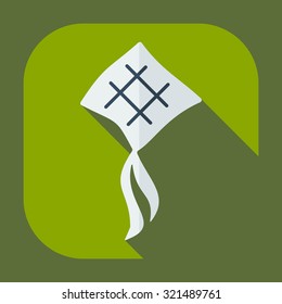Flat modern design with shadow icons ramadan