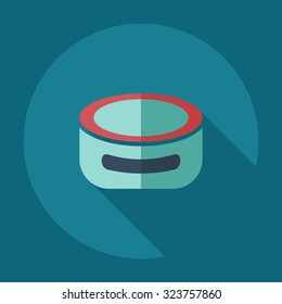 Flat modern design with shadow icons soap-dish