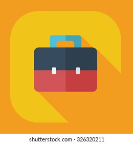 Flat modern design with shadow icons toolbox
