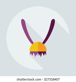 Flat modern design with shadow icons shearer