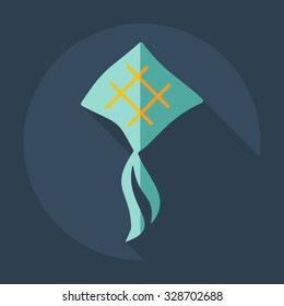 Flat modern design with shadow icons ramadan