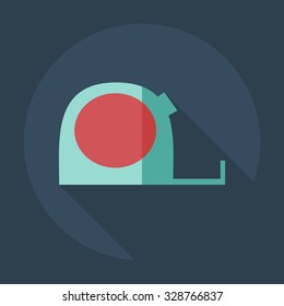 Flat modern design with shadow icons roulette