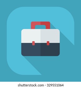 Flat modern design with shadow icons toolbox