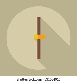 Flat modern design with shadow icons sound