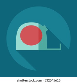Flat modern design with shadow icons roulette