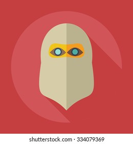 Flat modern design with shadow icons East clothing