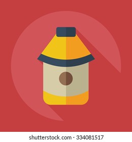 Flat modern design with shadow icons Cossack