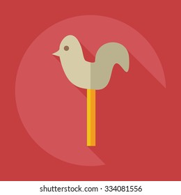 Flat modern design with shadow icons candy
