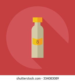 Flat modern design with shadow icons ketchup