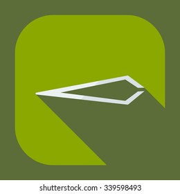 Flat modern design with shadow icons tweezers