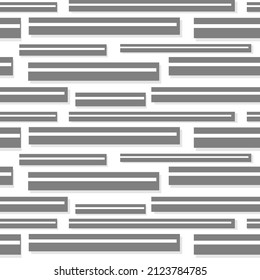 Flat modern grey abstract pattern design