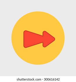 flat modern icon