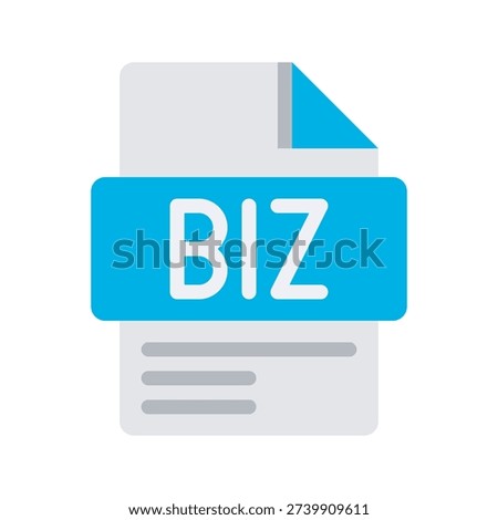 Flat modern icon illustrating general business and corporate activities.