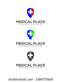 Flat and Modern Medical logo